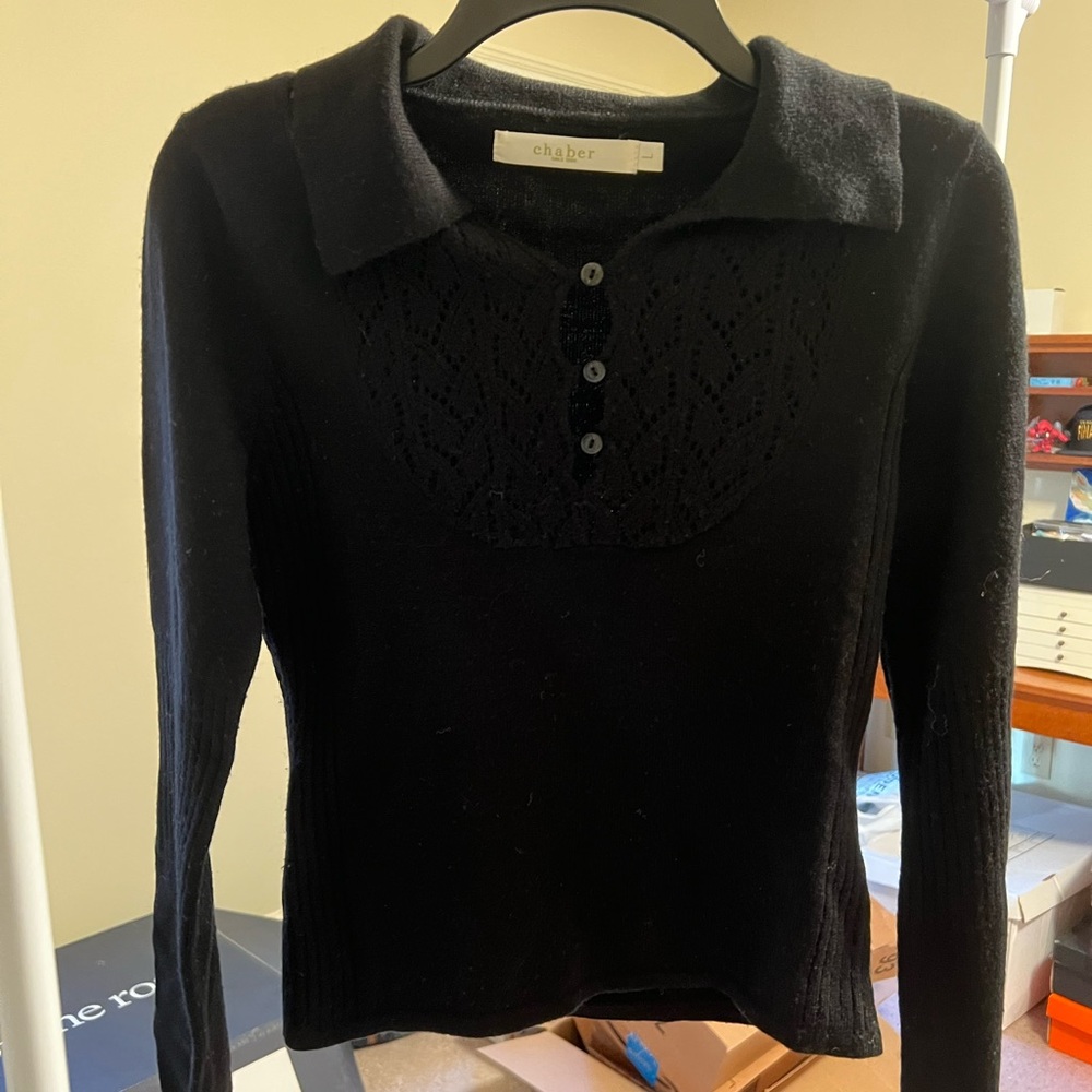 Black sweater